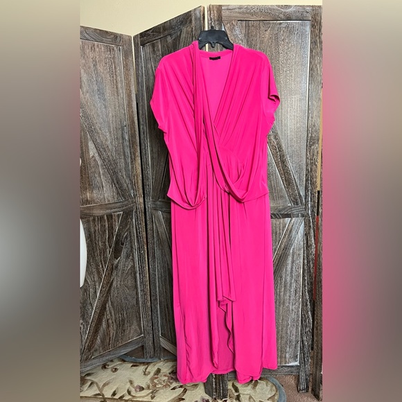 Iman Pink Dress Size 2X - Picture 6 of 6